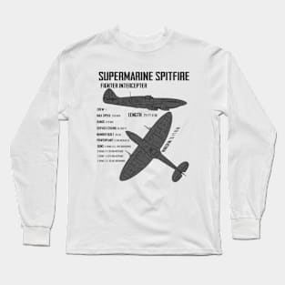 RAF Spitfire Long Sleeve T-Shirt